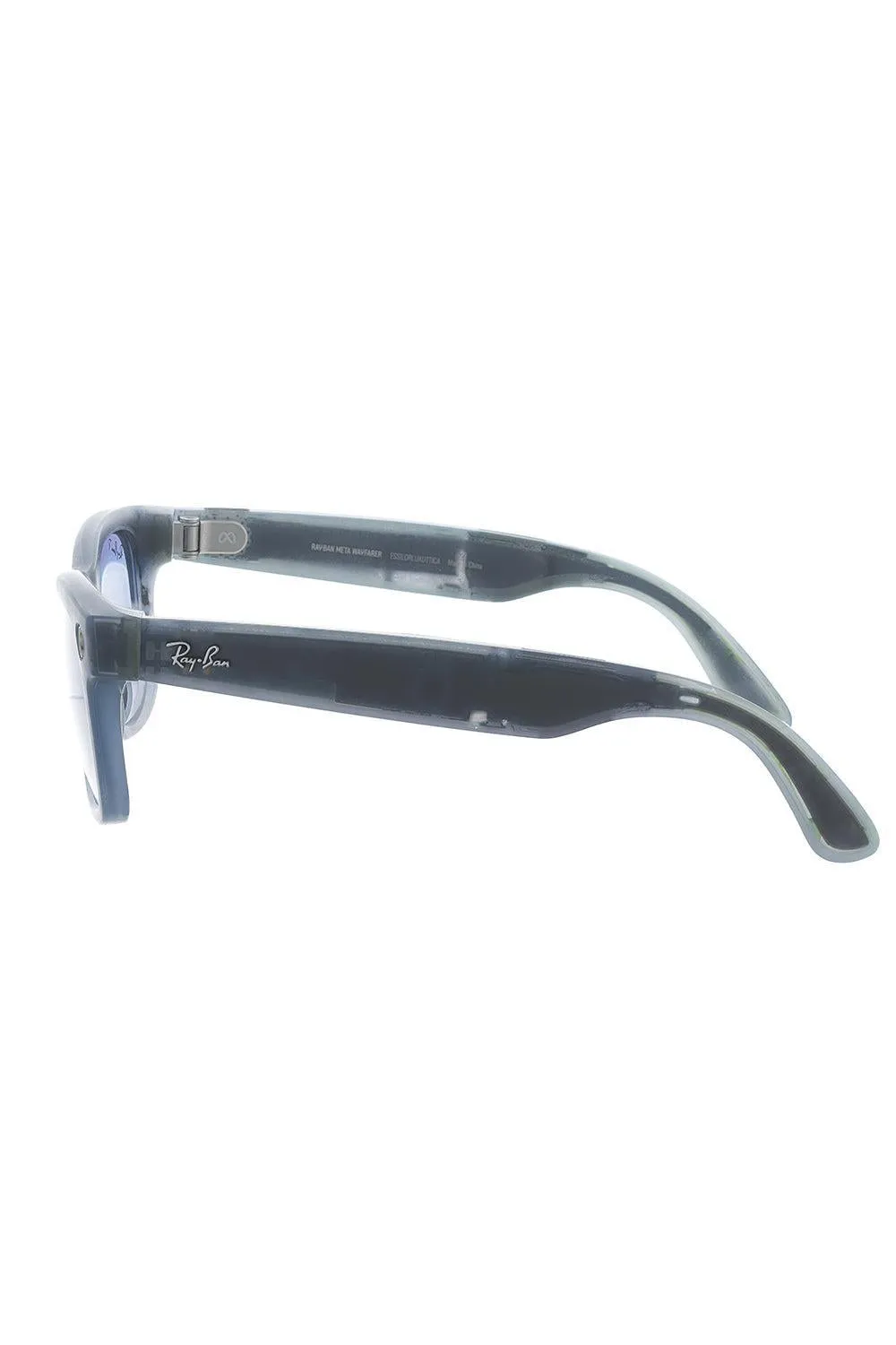 Meta Wayfarer Sunglasses - Matte Jeans
