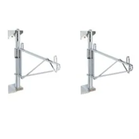 Metro SW26C Wall Mount End Unit Kit, Supports Four 14" Shelf Levels