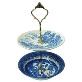 MINI BLUE PLATE STAND #03
