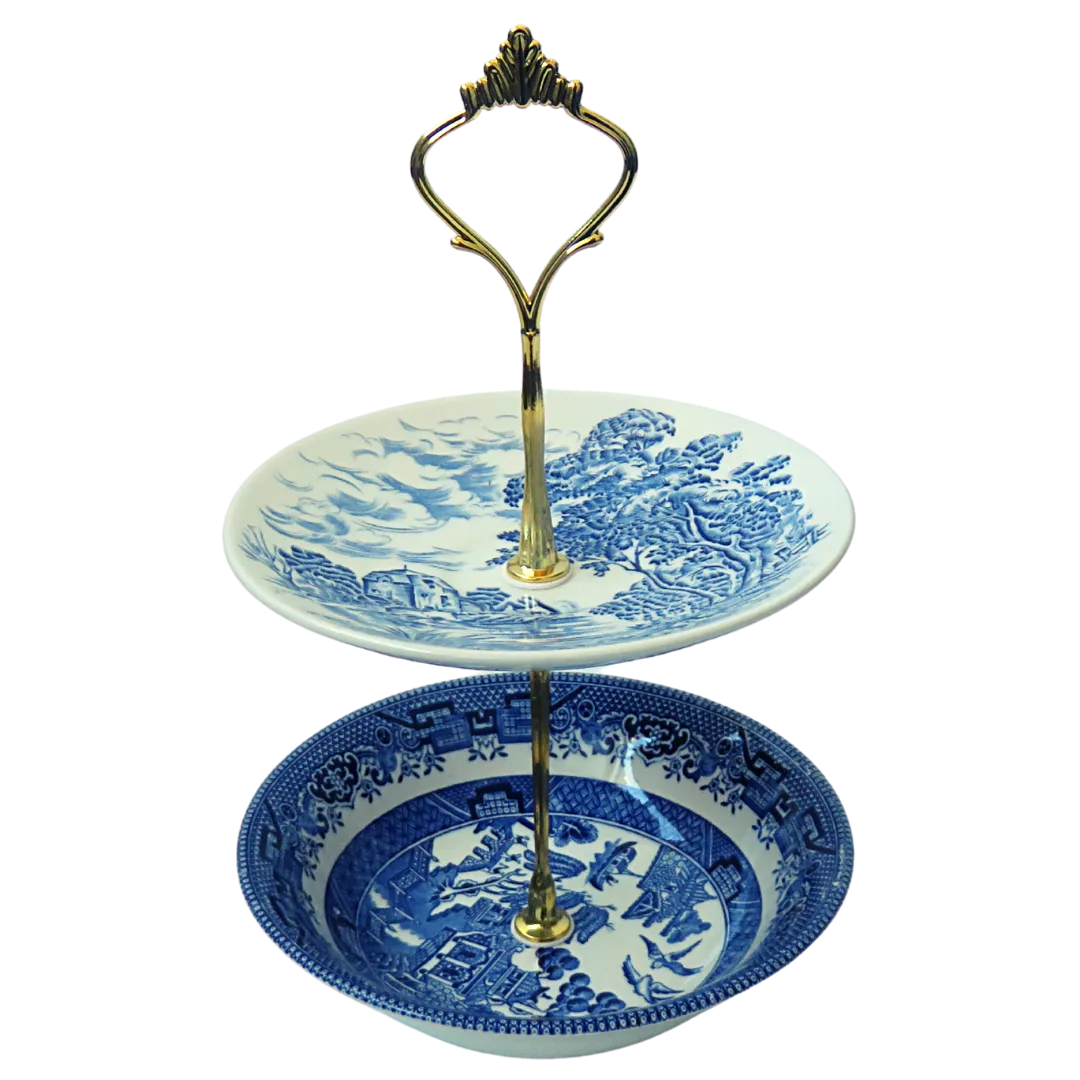 MINI BLUE PLATE STAND #03