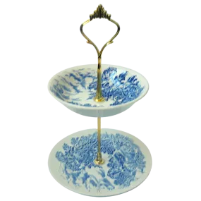 MINI BLUE PLATE STAND #04