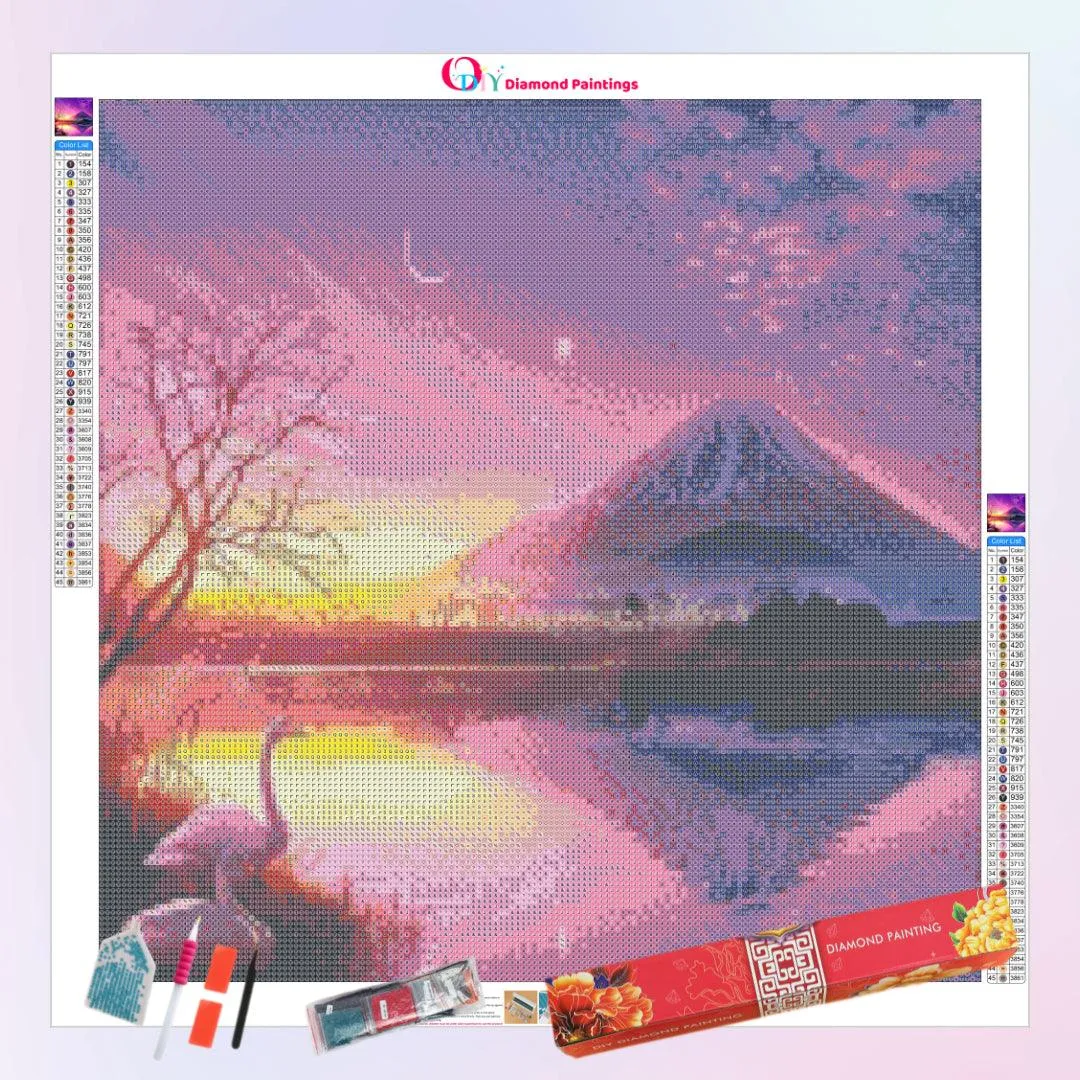Mount Fuji at Sunset