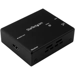 MULTI-INPUT HDBASET EXTENDER WITH BUILT-IN SWITCH - DISPLAYPORT VGA AND HDMI OVER CAT5 OR CAT6 - UP TO 4K