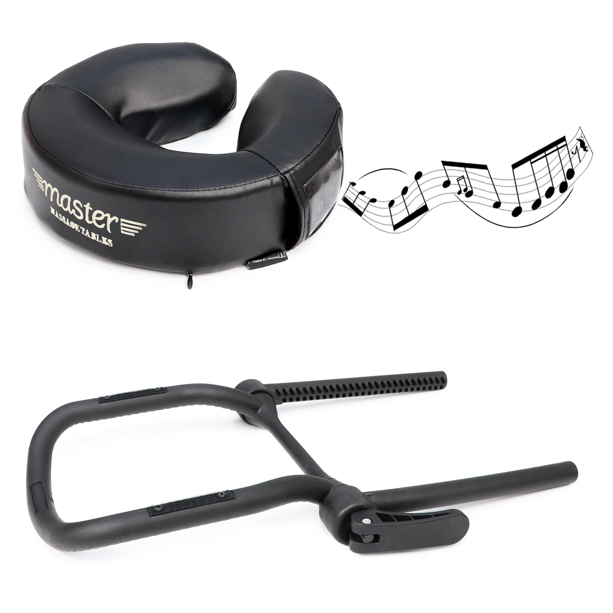 Music Master Crescent Round High Fidelity Sound Face Cradle Cushion