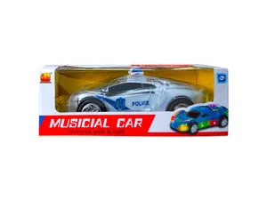 Musical Light Up Police Car