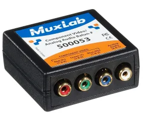 MuxLab 500053 VideoEase Component Video/Analog Audio Balun Female
