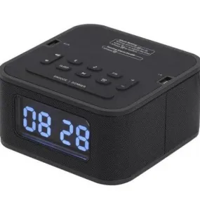 Nero Soundbox Bluetooth Alarm Clock Radio Speaker Charger