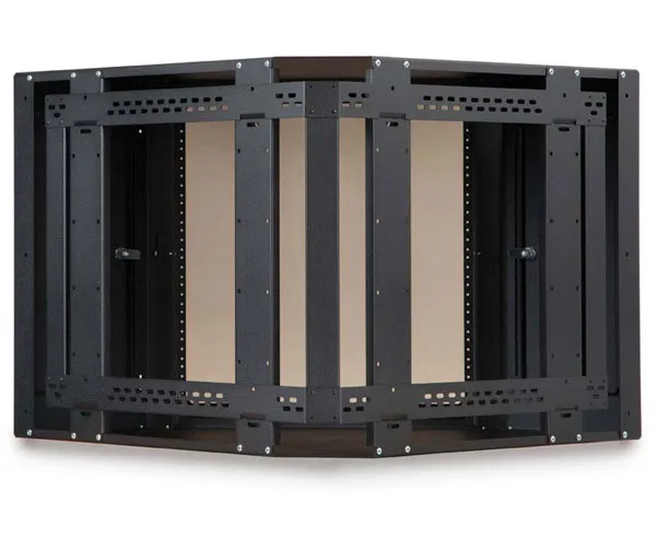 Network Rack, Corner Wall Mount Enclosure, 12U