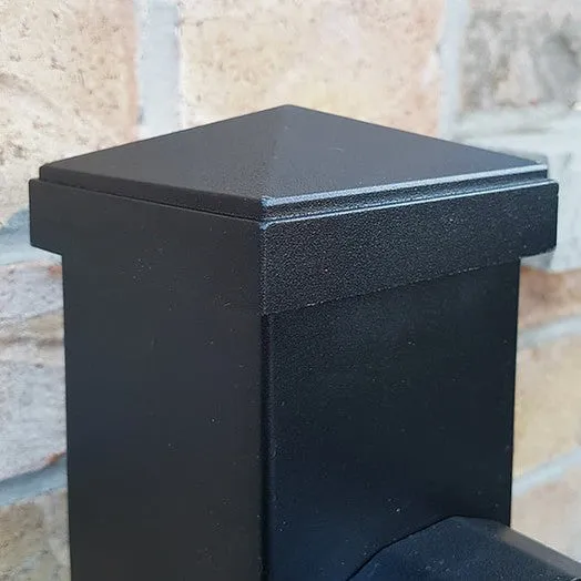 Nuvo Iron 44'' Aluminum Deck & Stair Posts (Black) [BLPOP44] (A1)