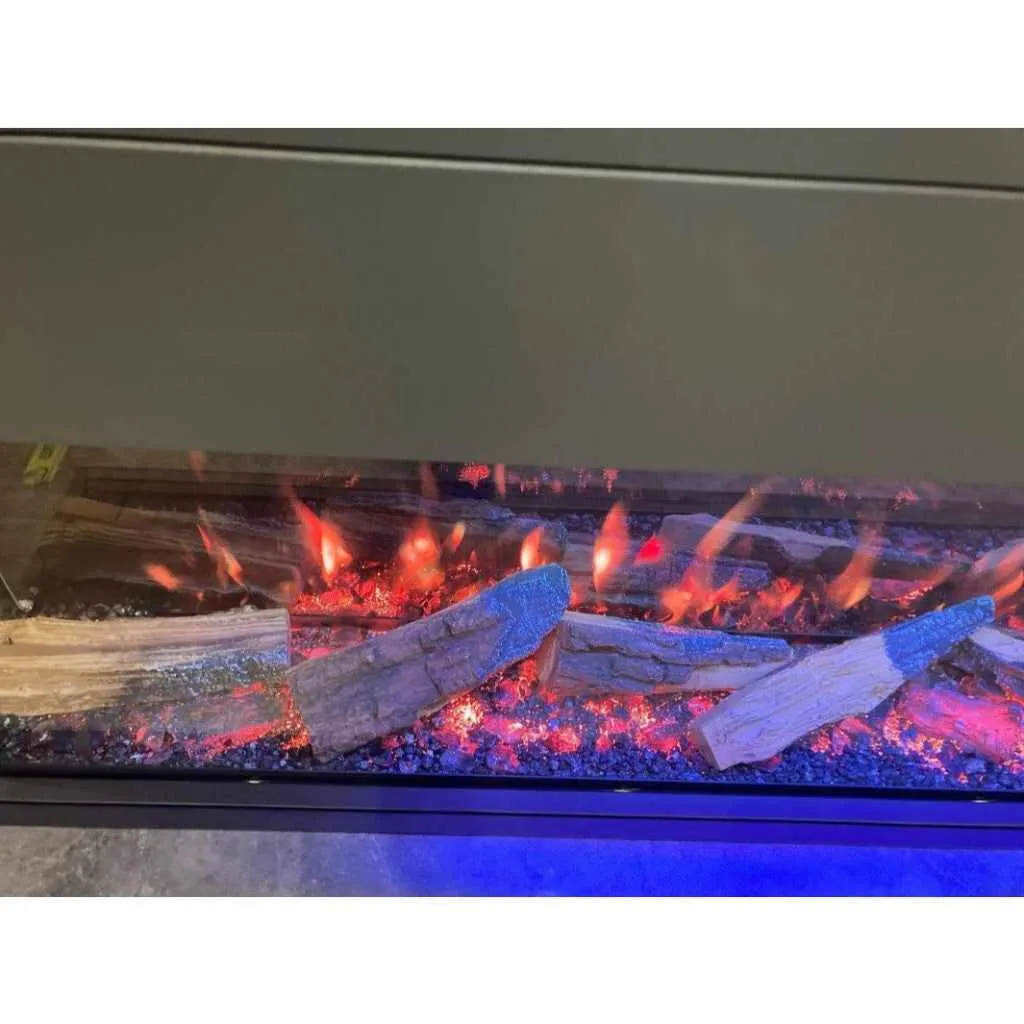 OER Tivoli Media Wall with Electric Fireplace - 1300MM Fire