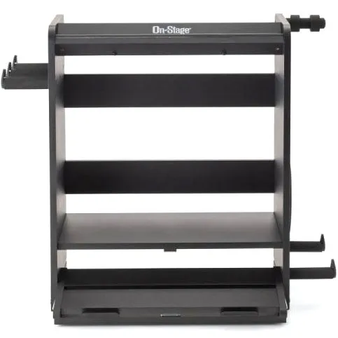 On Stage Stand GWS5000B Guitar and Amp Play Station, Black