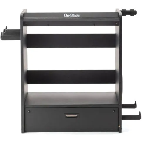 On Stage Stand GWS5000B Guitar and Amp Play Station, Black