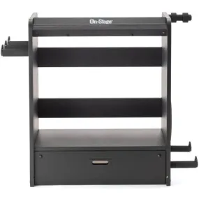 On Stage Stand GWS5000B Guitar and Amp Play Station, Black