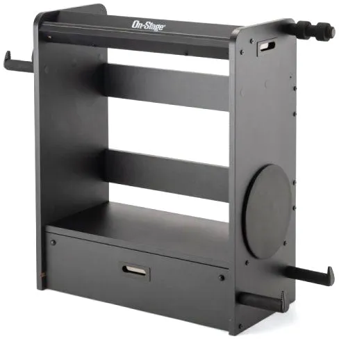 On Stage Stand GWS5000B Guitar and Amp Play Station, Black