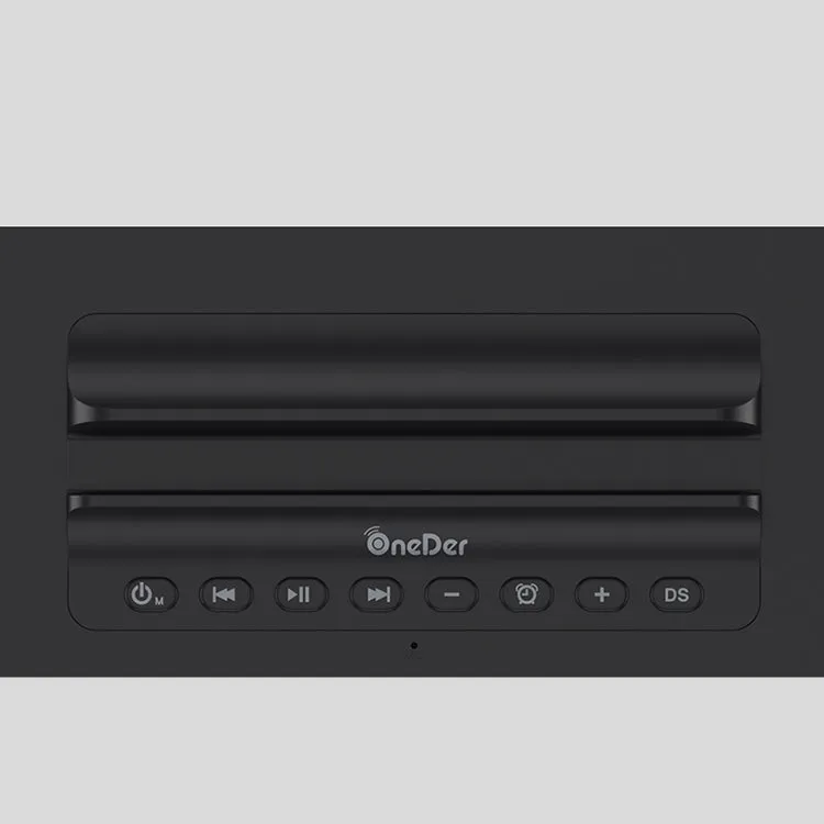 Oneder V06 Smart Bluetooth Speaker with Alarm Clock, FM Radio, and Hands-Free Calling