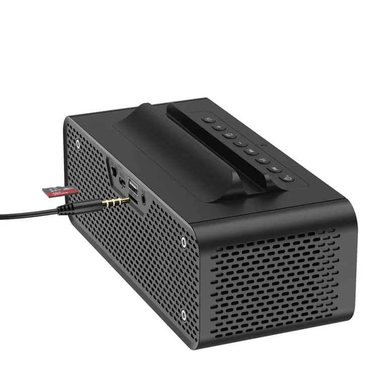 Oneder V06 Smart Bluetooth Speaker with Alarm Clock, FM Radio, and Hands-Free Calling