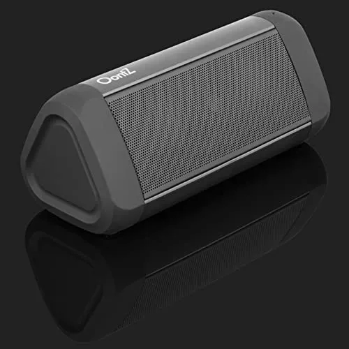 OontZ Angle 3 Ultra Waterproof 5.0 Bluetooth Speaker, 14 Watts, Black