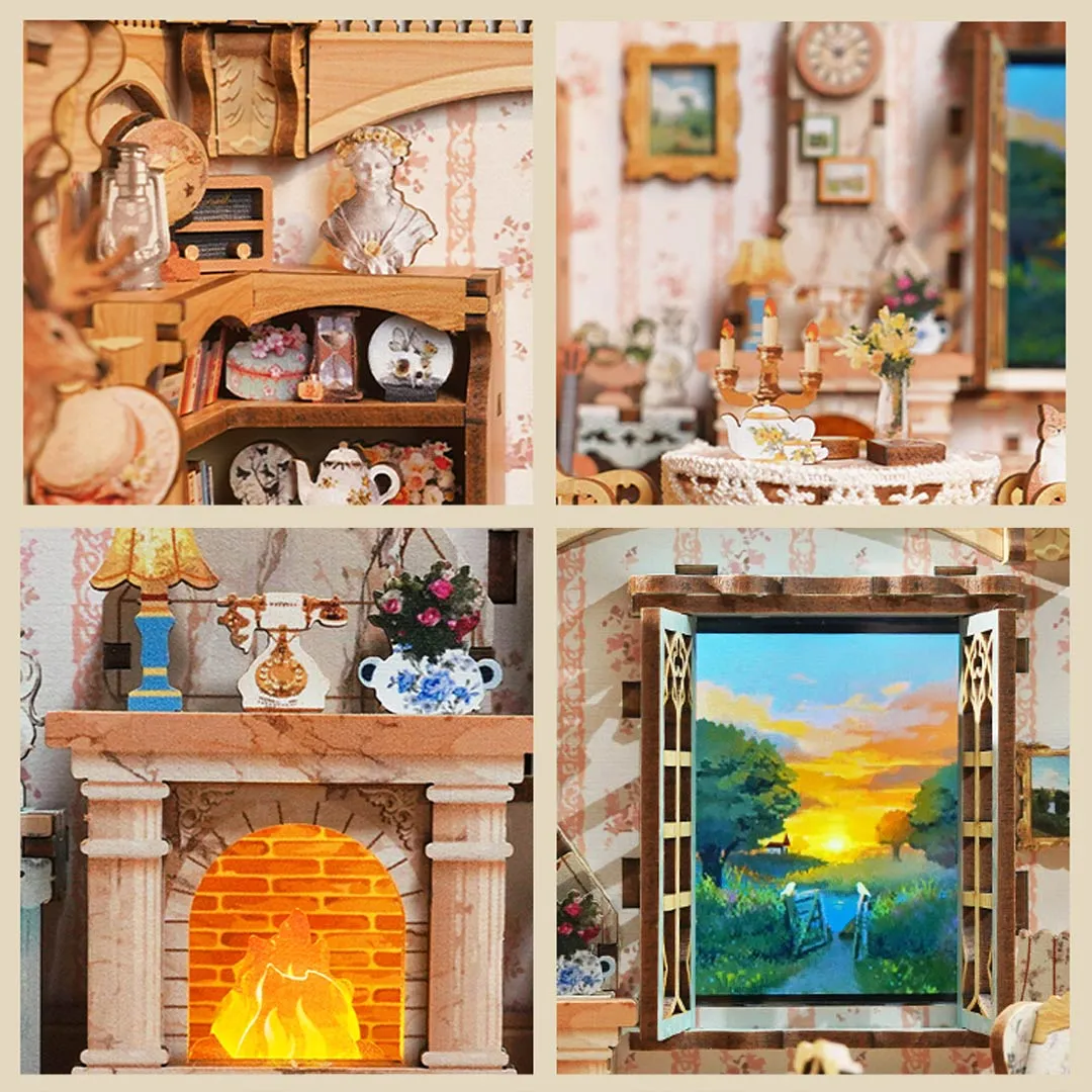 Pastoral Time DIY Miniature & 6 Sound Effects Scene House