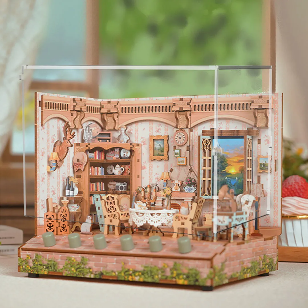 Pastoral Time DIY Miniature & 6 Sound Effects Scene House