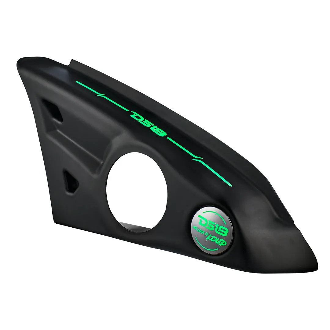 Polaris Slingshot 6.5" Arm Rest Enclosure With Digital Led Lights | 2015 - Current