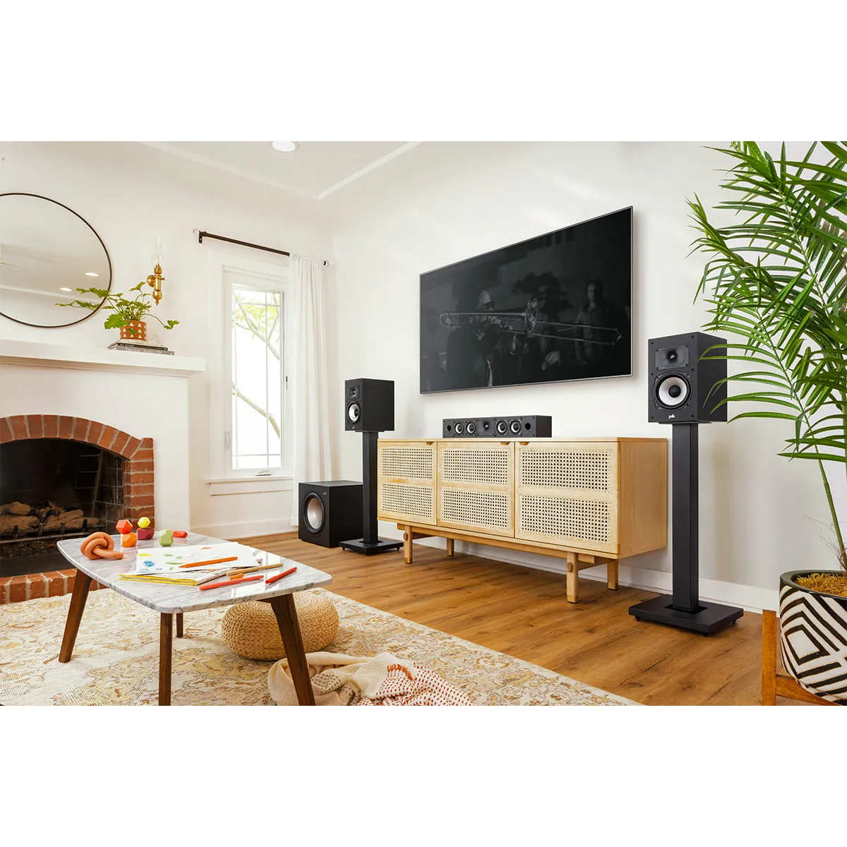Polk Audio Monitor XT20 High-Resolution Bookshelf Speakers - Pair