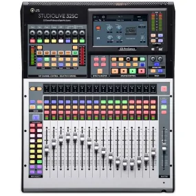 PreSonus StudioLive 32SC: 32-Channel Digital Mixer and USB Audio Interface