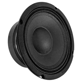 Quake 6" Loudspeaker - 4 Ohm Steel Frame Driver for PA Speakers