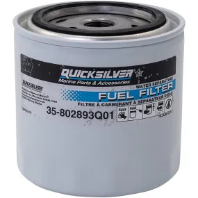 Quicksilver Stainless Steel Fuel Water Separator.