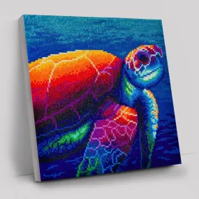 "Sea Turtle" by Rachel Froud Crystal Art Kit  30x30cm