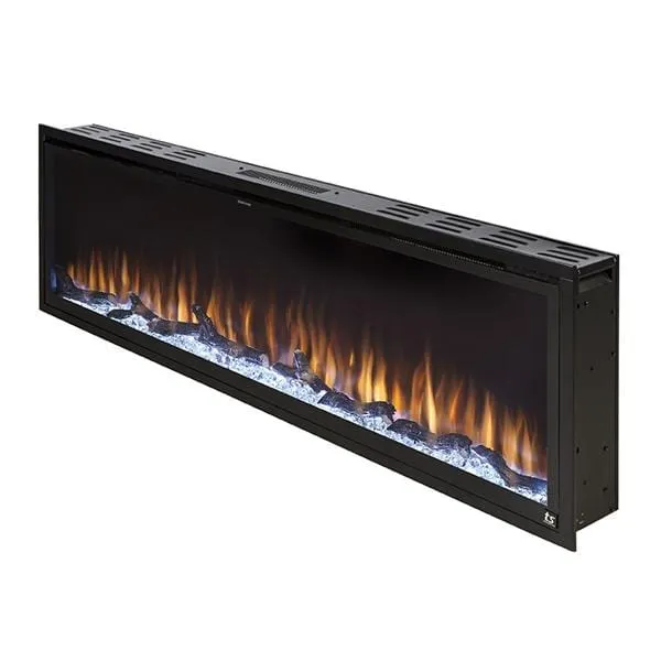 Refurbished Sideline Elite Smart 100 Inch WiFi-Enabled Recessed Electric Fireplace (Alexa/Google Compatible)