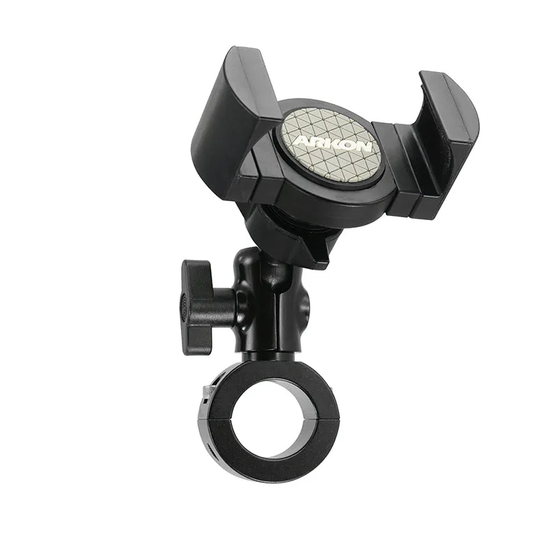 RoadVise® XL Premium Aluminum Motorcycle Handlebar Phone and Midsize Tablet Mount