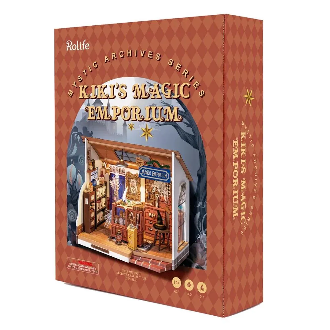 Robotime Rolife DIY Miniature House Kit DG155 Kiki's Magic Emporium