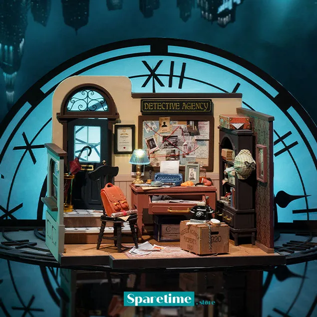 Rolife Mose's Detective Agency DIY Miniature House Kit
