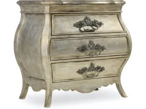 SANCTUARY 3 DRAWER NIGHTSTAND