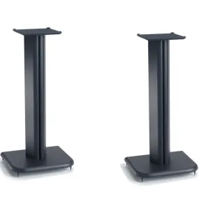 Sanus BF24 24" Fixed-Height Basic Foundations Speaker Stands - Pair (Black)
