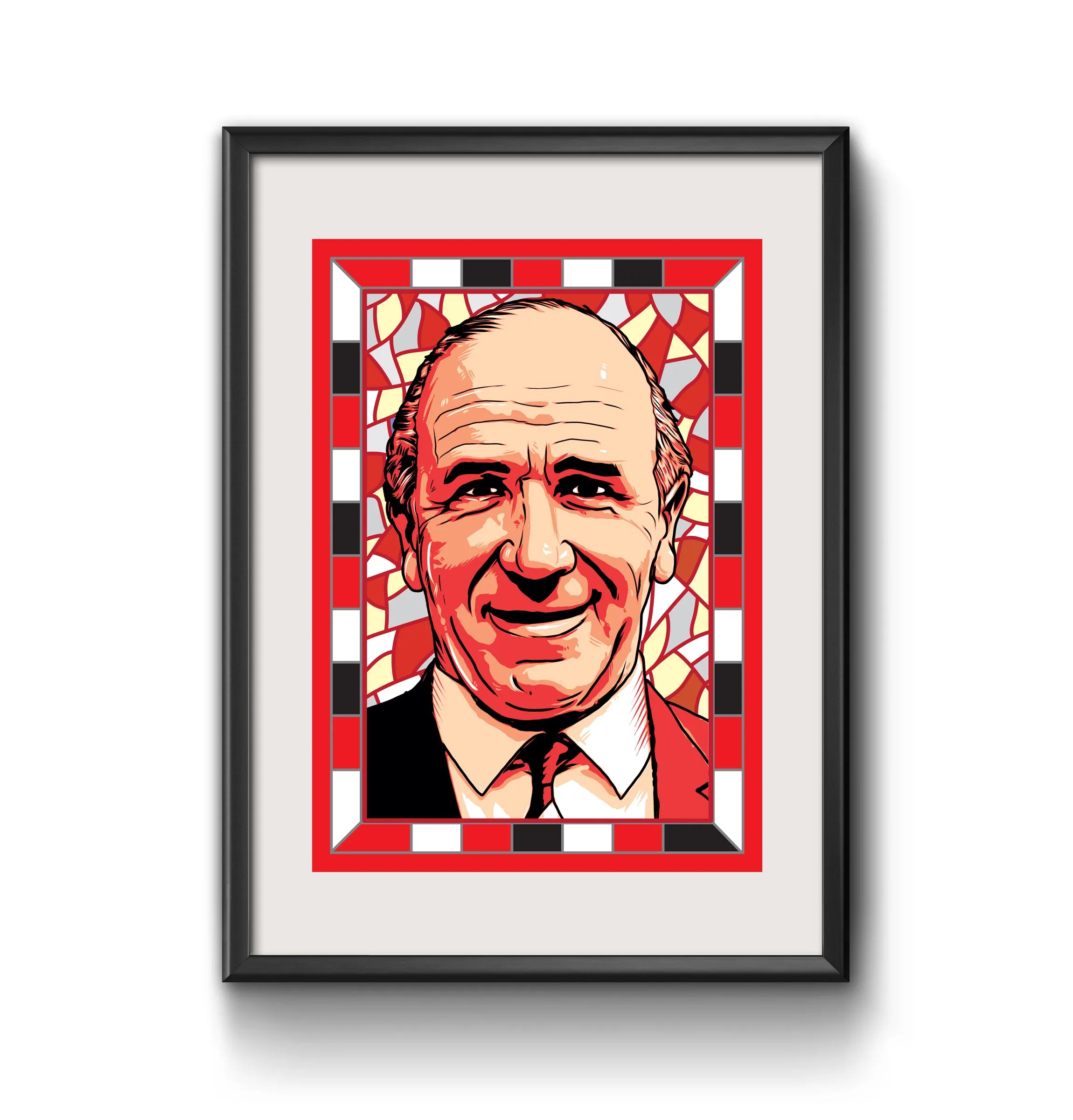 Sir Matt Busby Print