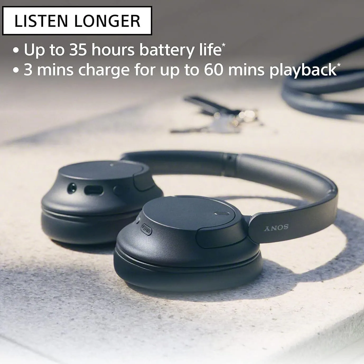 Sony WH-CH720N Noise Canceling Wireless Bluetooth Headphones (Refurbished)