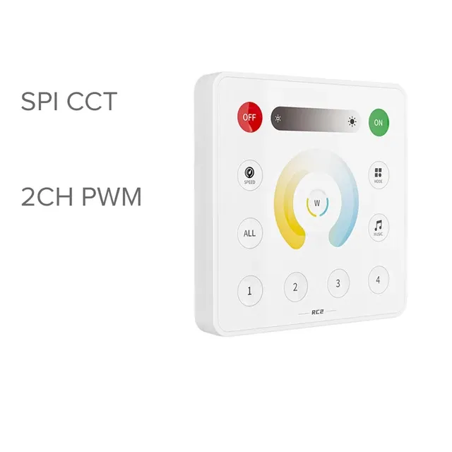 SP630E All In One LED Controller 5CH PWM SPI Pixels WS2812B WS2811 SK6812 FCOB 5050 RGB RGBW CCT Music BT