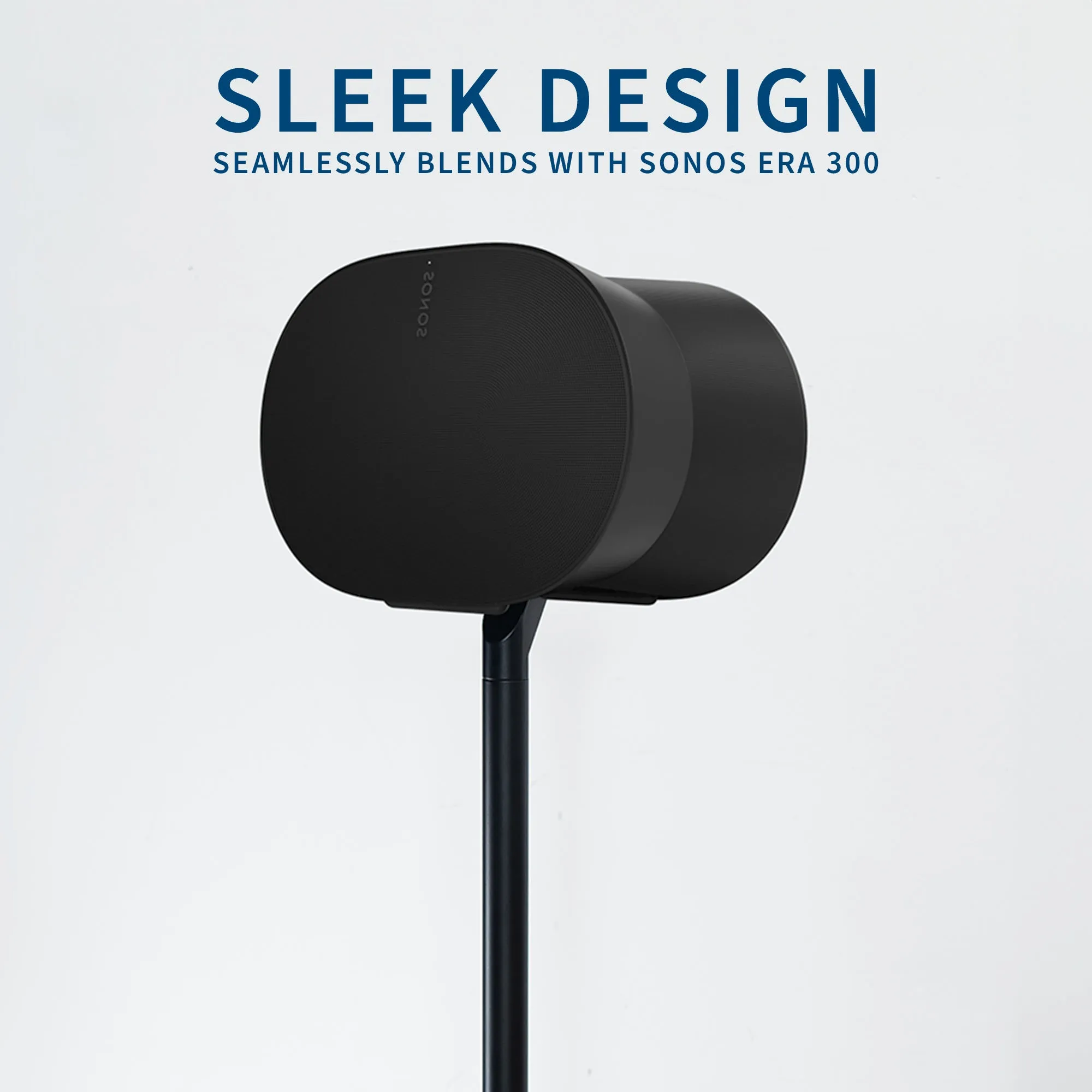 Speaker Stands Designed for Sonos Era 300 Speakers - 2 Pack
