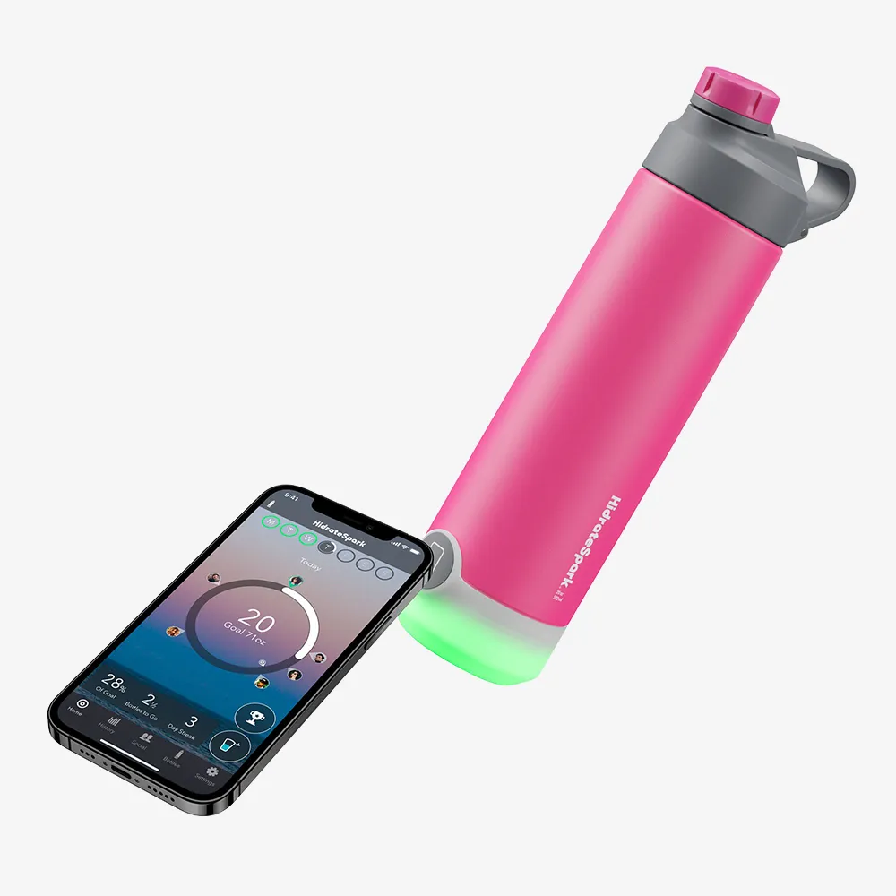 TAP Stainless Steel Smart Water Bottle - Chug Lid