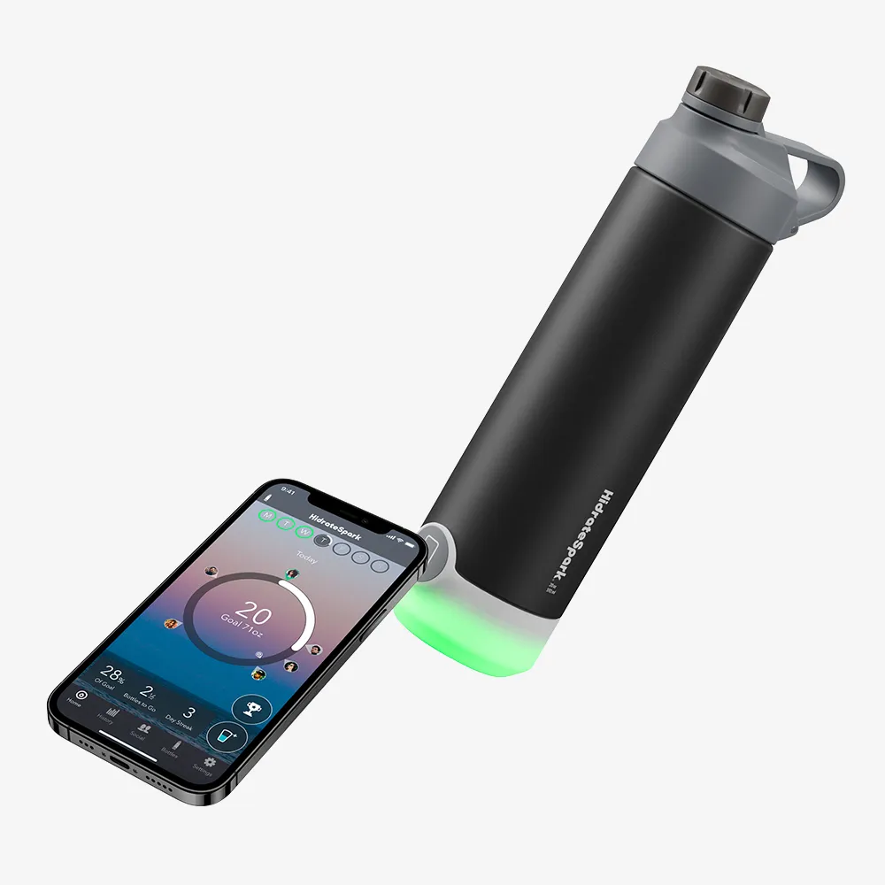TAP Stainless Steel Smart Water Bottle - Chug Lid