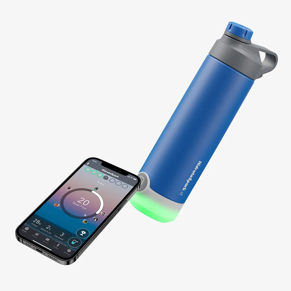 TAP Stainless Steel Smart Water Bottle - Chug Lid