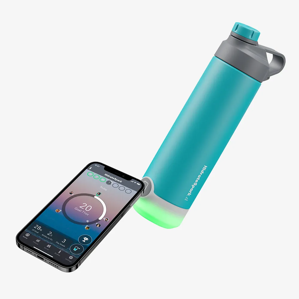 TAP Stainless Steel Smart Water Bottle - Chug Lid