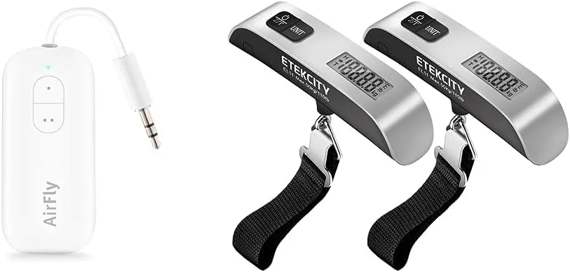 Twelve South AirFly Pro Bluetooth Wireless Audio Transmitter/ Receiver for up to 2 AirPods /Wireless Headphones