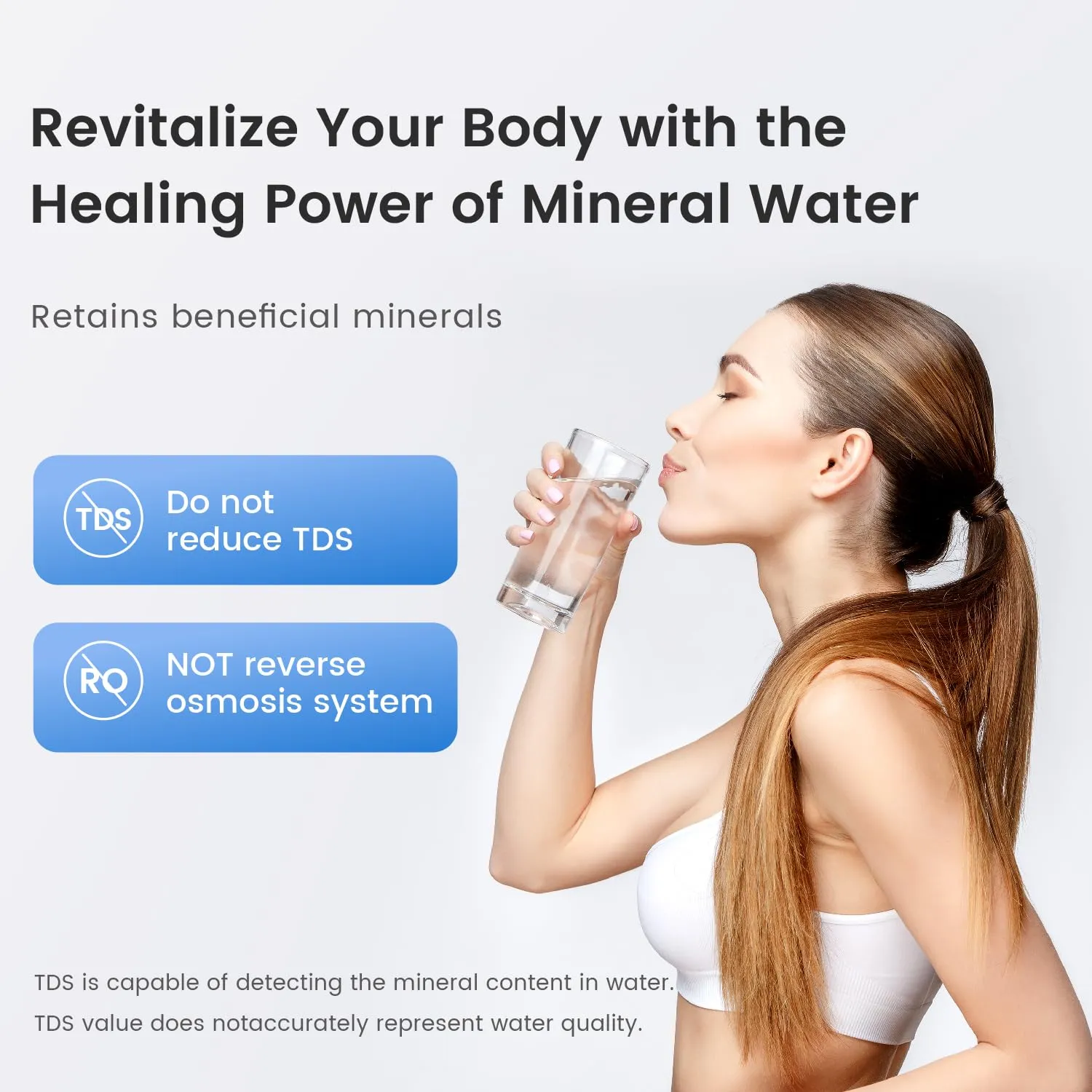 Ultrafiltration Under Sink Water Filter System Waterdrop TSU-W