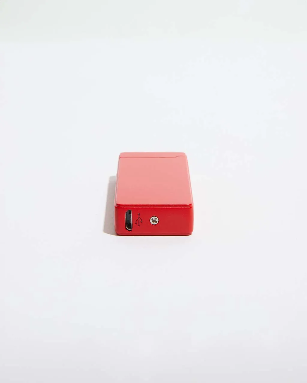 USB Lighter Company Slim Double Arc Lighter in Red