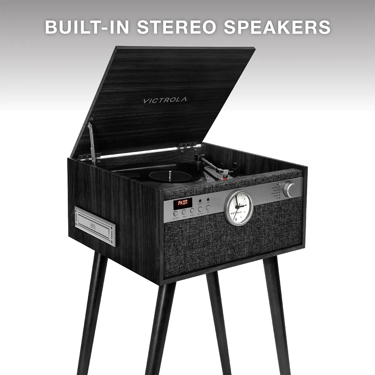 Victrola Victrola Century Signature  6-in-1 Music Center (Black)