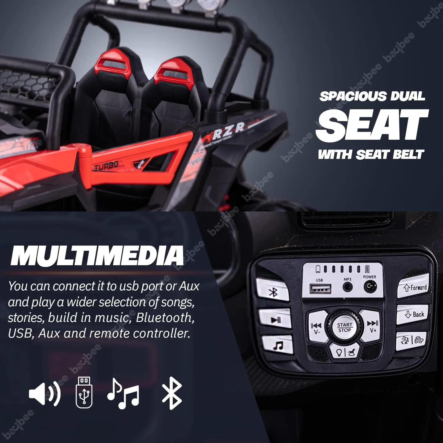 Wrath Battery Operated Jeep for Kids