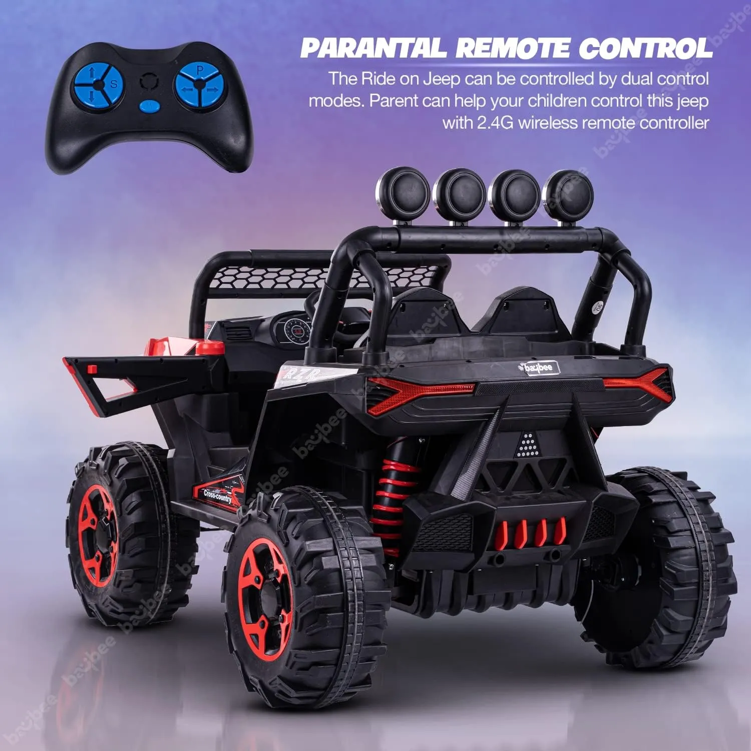 Wrath Battery Operated Jeep for Kids