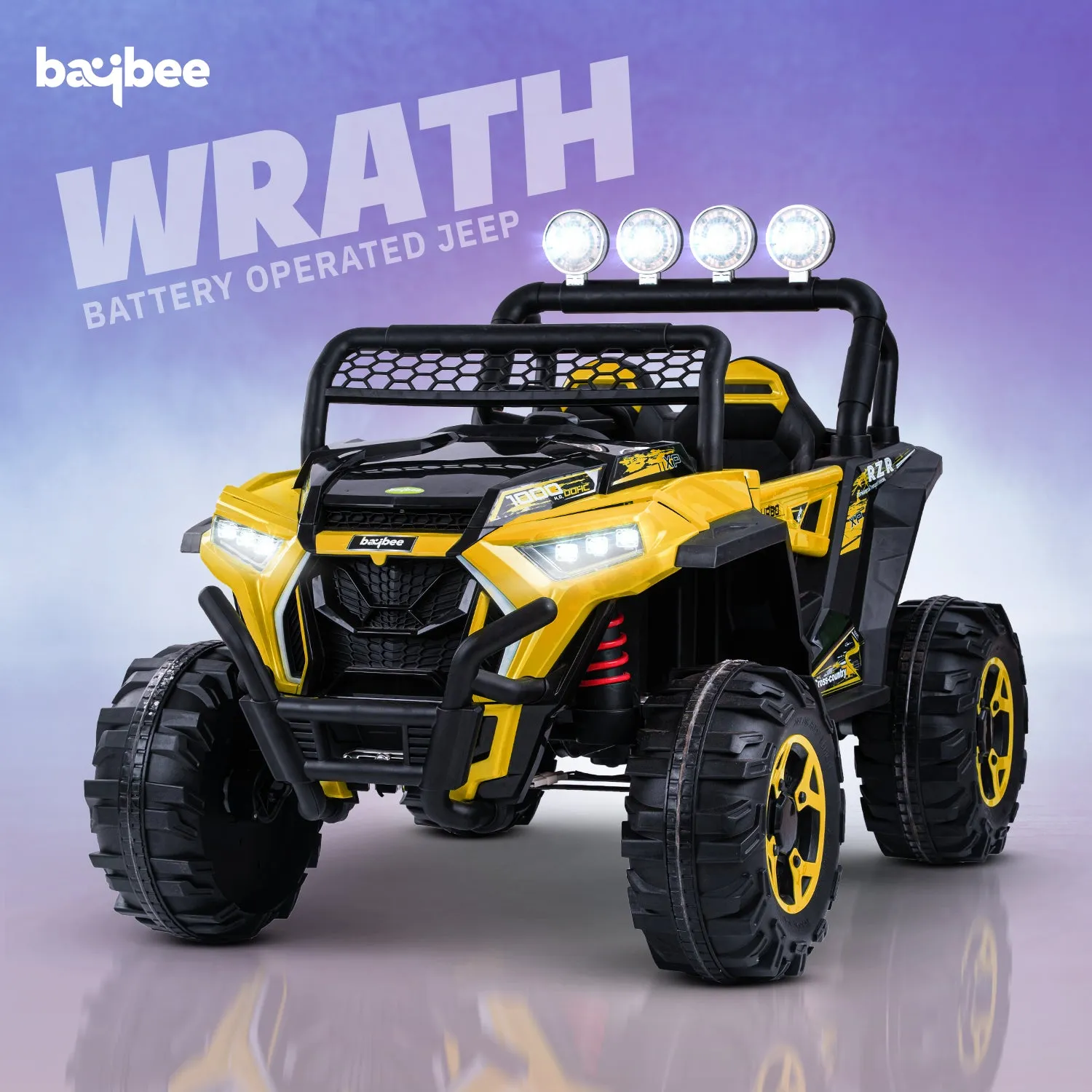 Wrath Battery Operated Jeep for Kids